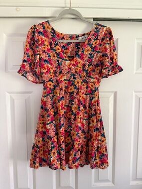 Sadie & Sage Floral Print Dress